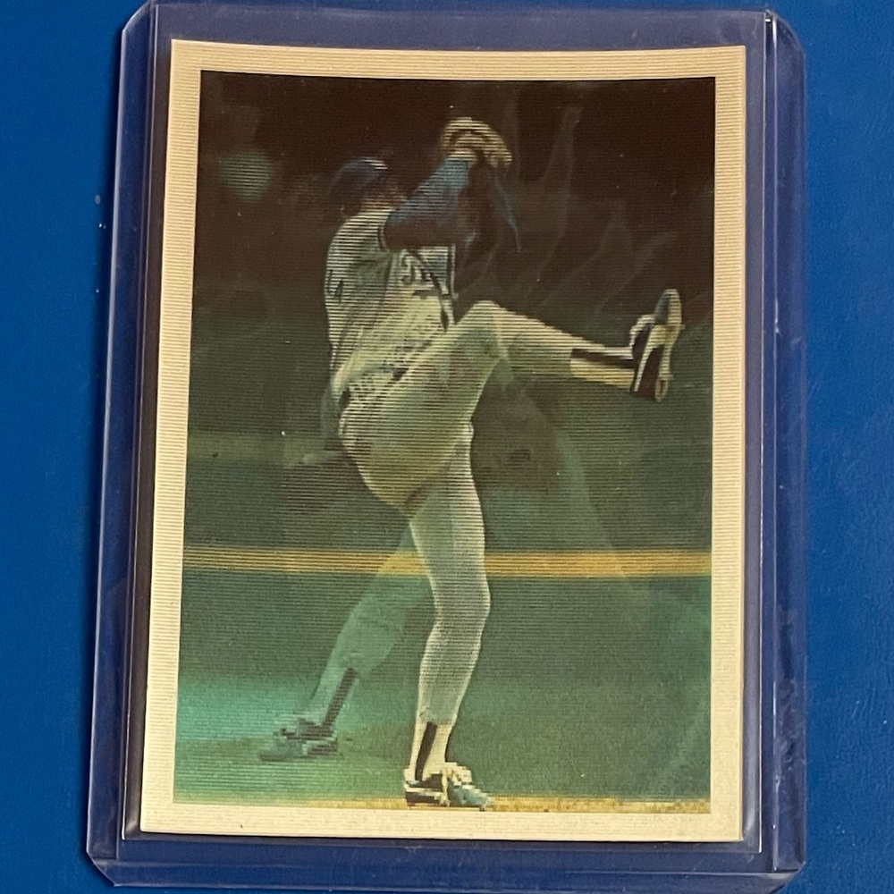 Fernando Valenzuela #12 1986 Sportflics Baseball Trading Card